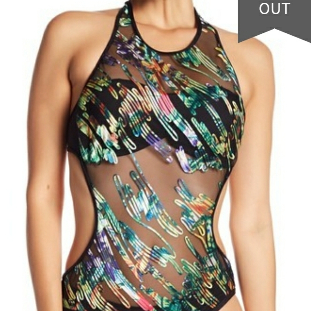 NWT Kenneth Cole monokini szM
